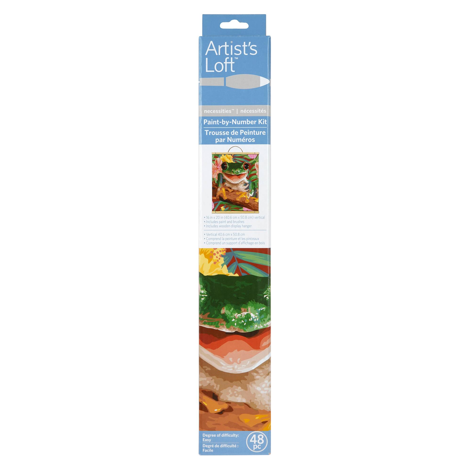Jungle Frog Paint-by-Number Kit by Artist's Loft™ Necessities™